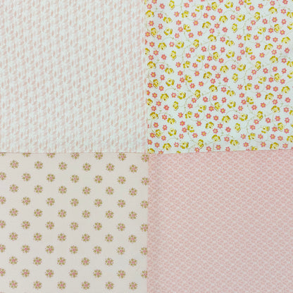 66x86 inch My First Quilt  • Garden Pastels