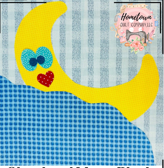 Cloud and Moon Applique