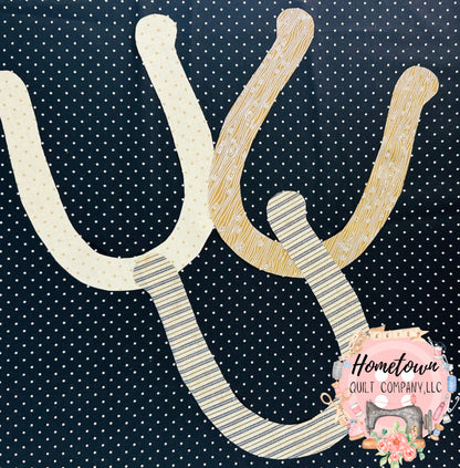Horseshoe Appliqué Pattern
