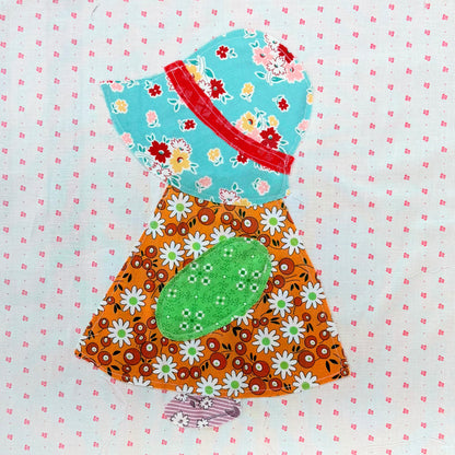 Little Lady precut appliqué quilt kit