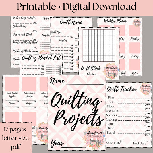 Quilting Projects Printable