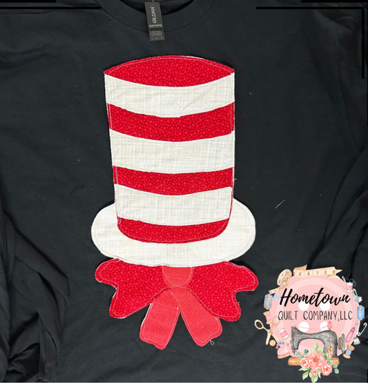 Dr Seuss Hat Appliqué