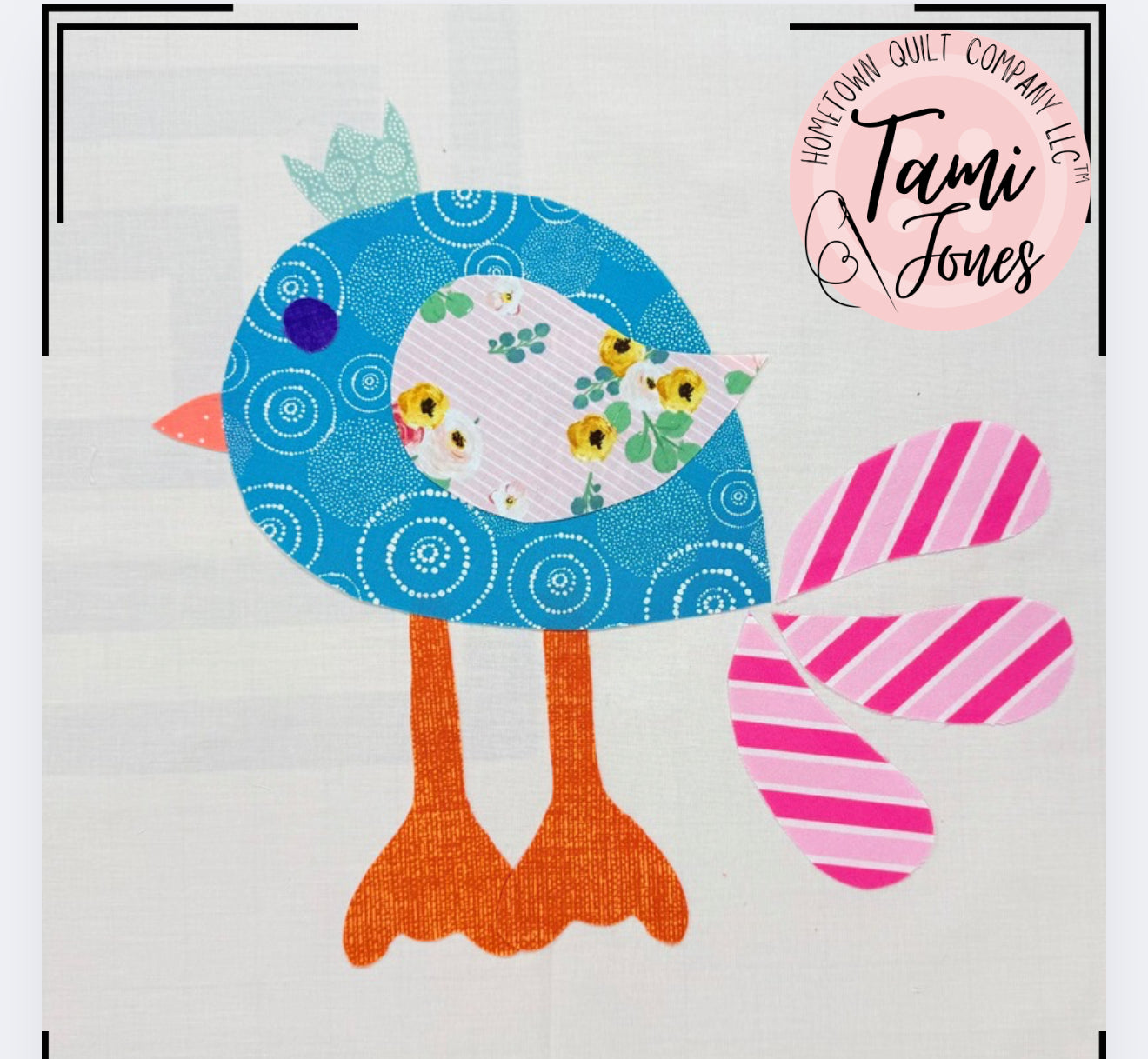 Bird Eight Appliqué