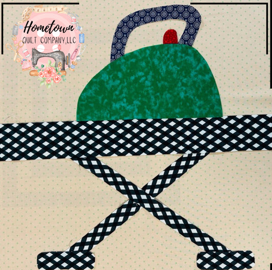 Iron Block Appliqué