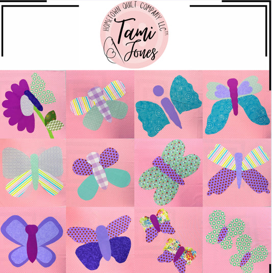 Butterfly Appliqué Set