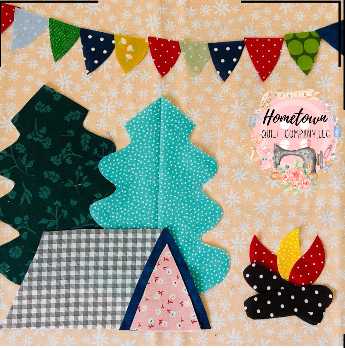 Camper Four Appliqué