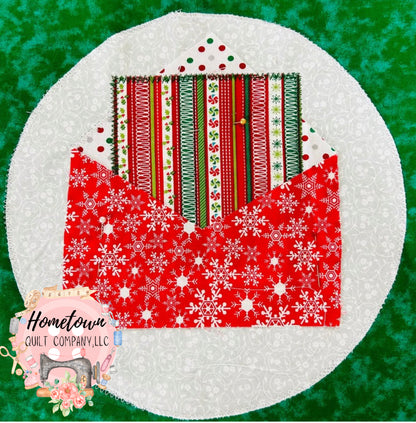 Letter to Santa 12x12 Appliqué Template Printed