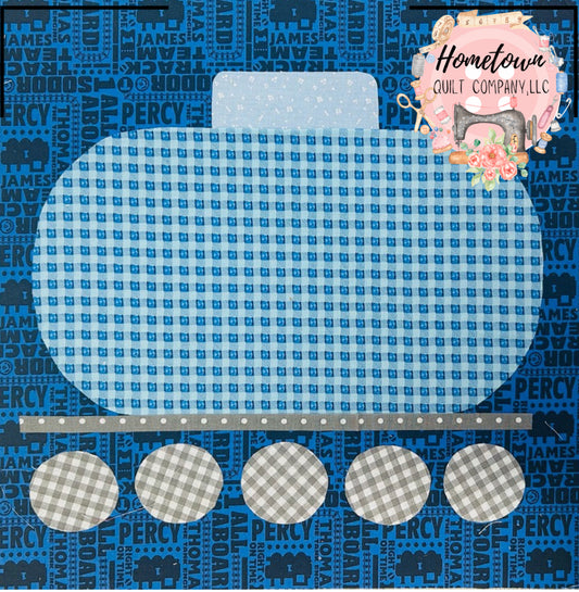 Train Fuel Car Appliqué