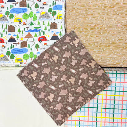66x86 inch My First Quilt  • Take Me Camping