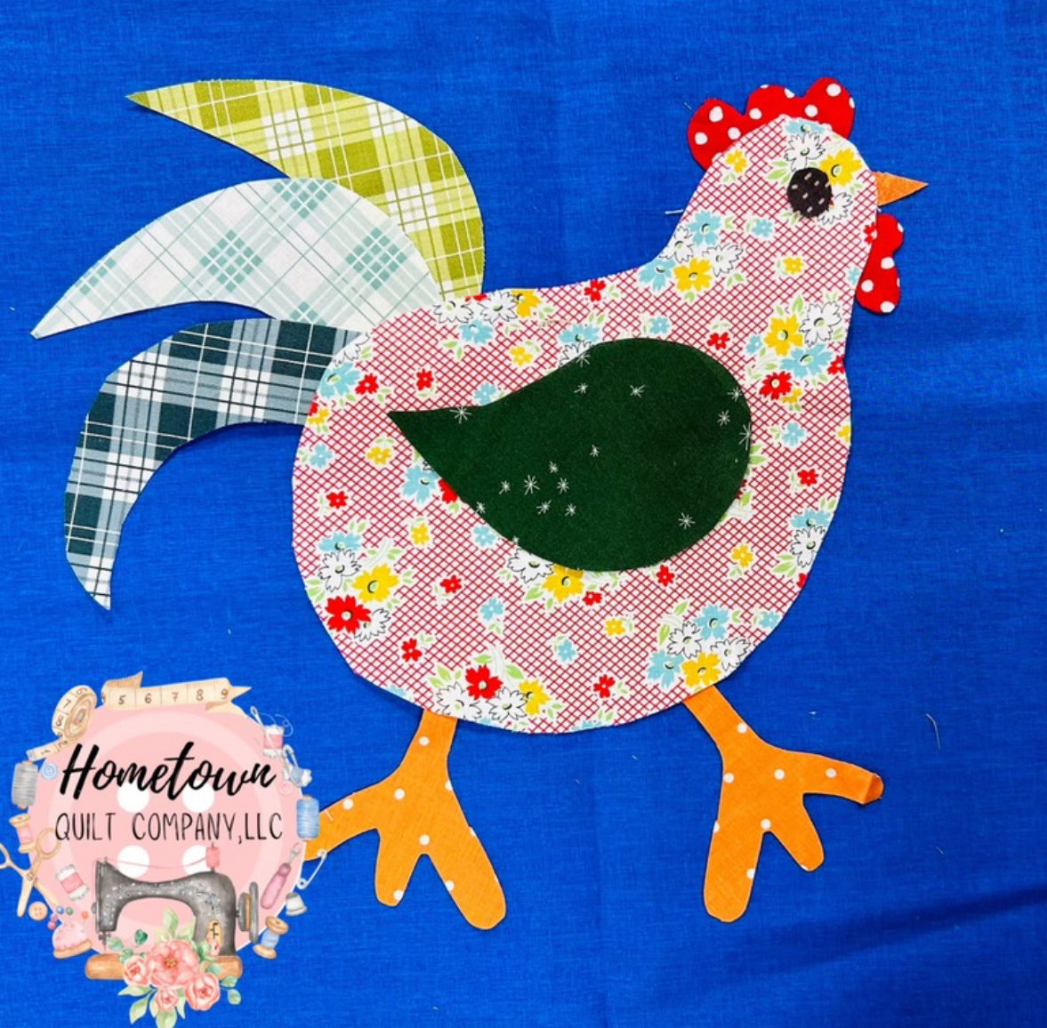 Chicken 3 Appliqué