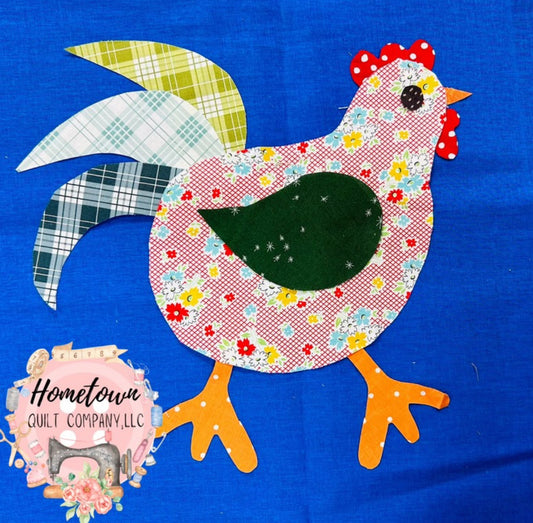 Chicken 3 Appliqué