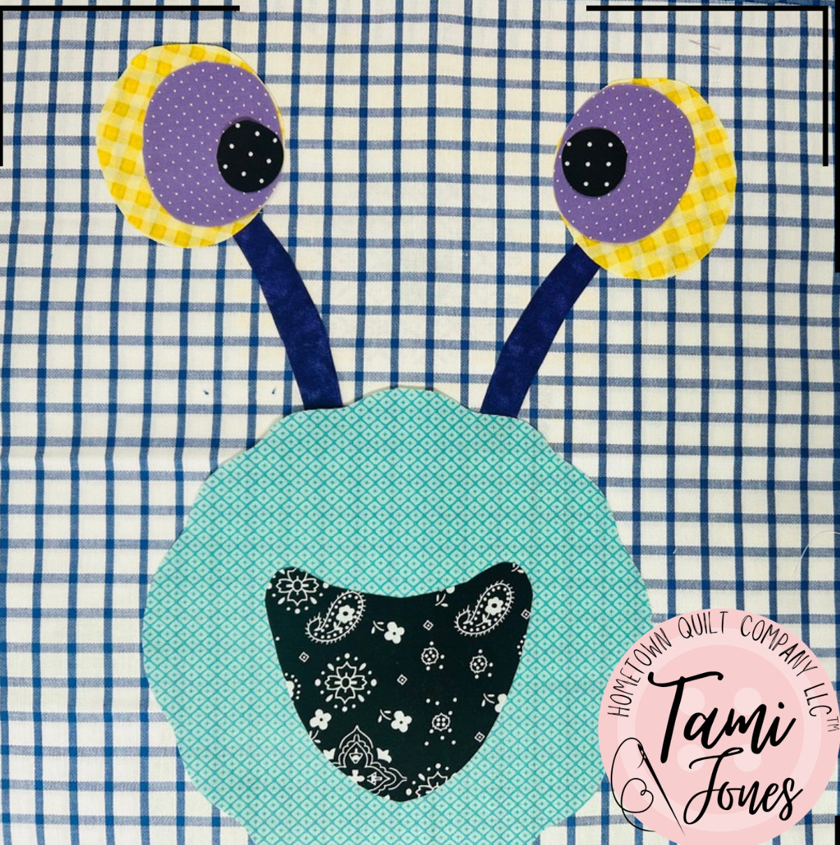 Monster Six Appliqué