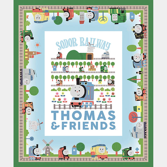 Thomas the Train Panel Quilt Kit