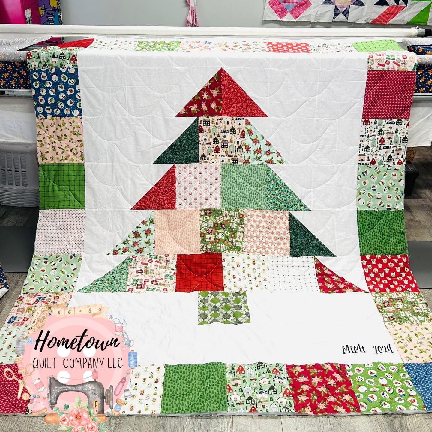 Christmas Tree Quilt Pattern