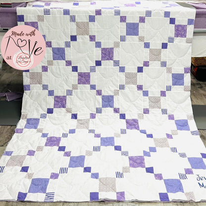 Garden Hopscotch Quilt Printed Pattern
