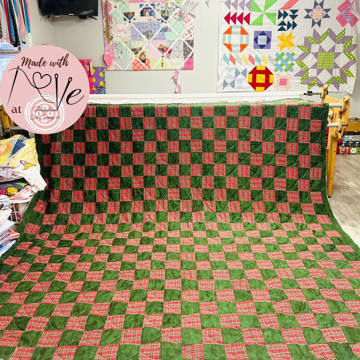 Playroom Patchwork Twin Quilt Pattern • Digital Download – Hometown ...