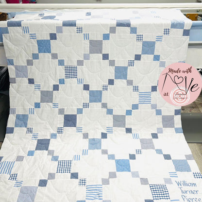 Garden Hopscotch Quilt Printed Pattern