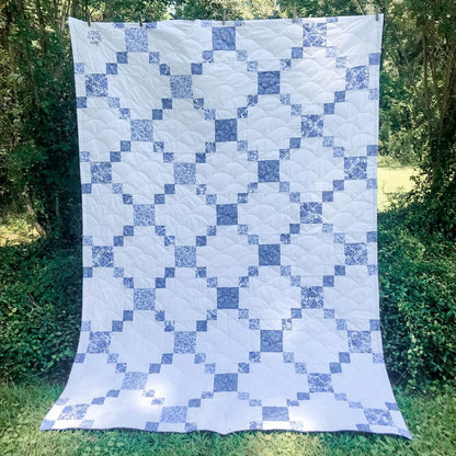 Garden Hopscotch Quilt Printed Pattern