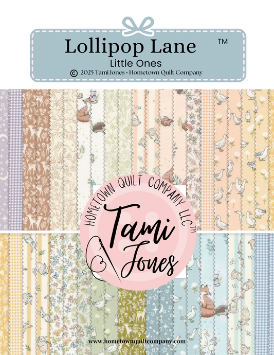 68 x 82 inch Lollipop Lane Quilt Kit • Little Ones
