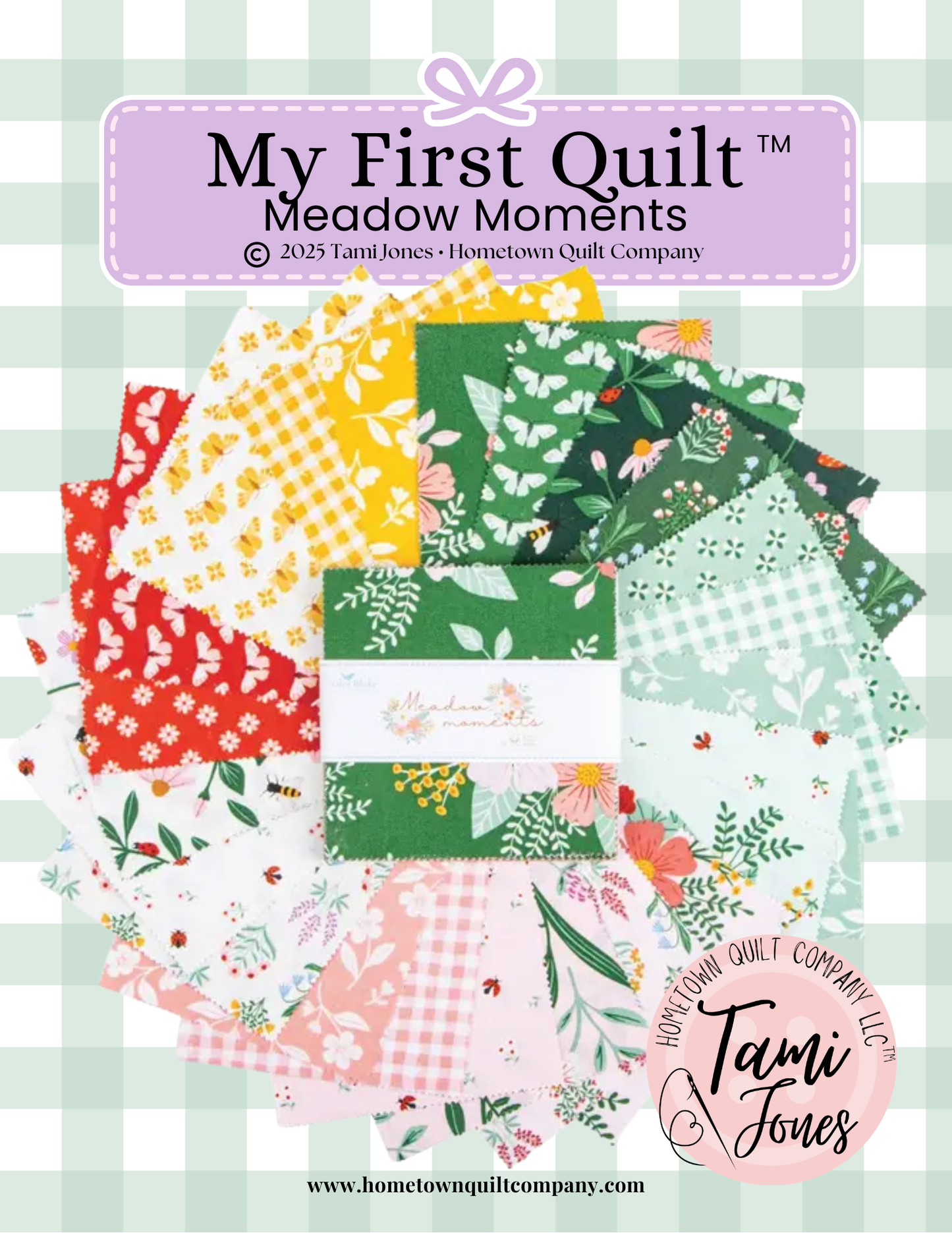 66x86 inch My First Quilt  • Meadow Moments