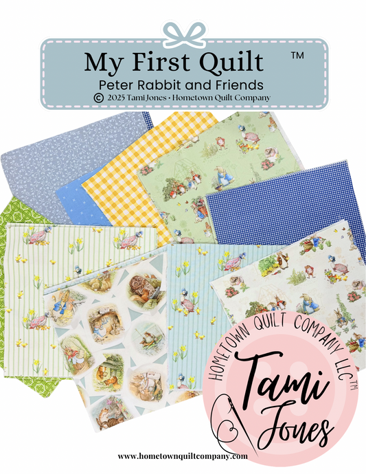 66x86 inch My First Quilt  • Peter Rabbit and Friends