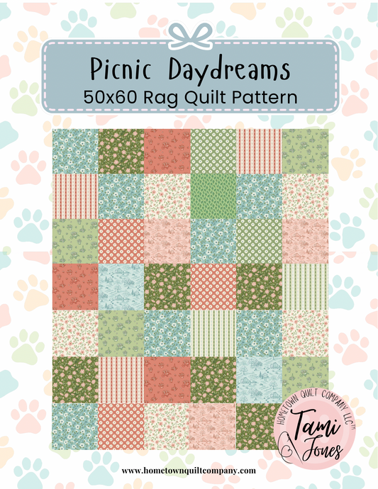 50x60 inch Rag Quilt Kit  • Heartland