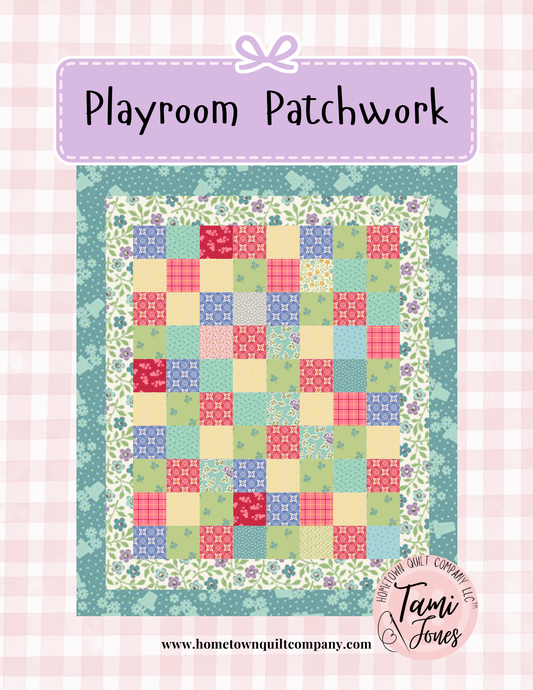 56x64 inch Playroom Patchwork • Sweet Things