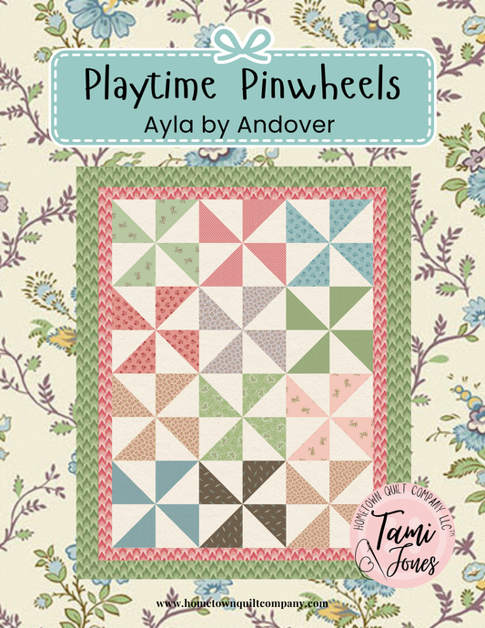 66x86 inch Playtime Pinwheels • Ayla