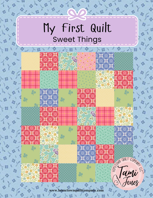 66x86 inch My First Quilt  • Sweet Things