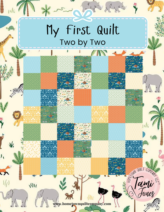 66x86 inch My First Quilt  • Two By Two