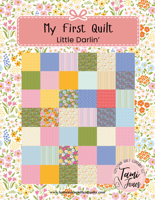 66x86 inch My First Quilt  • Little Darlin’