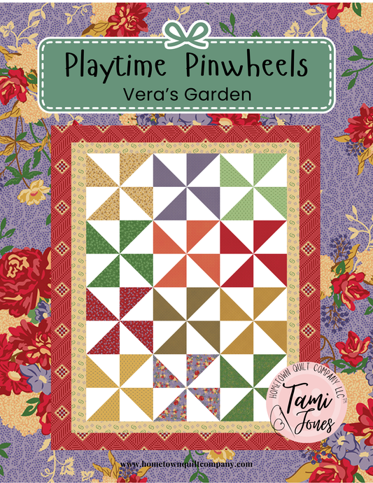 66x86 inch Playtime Pinwheels • Vera’s Garden