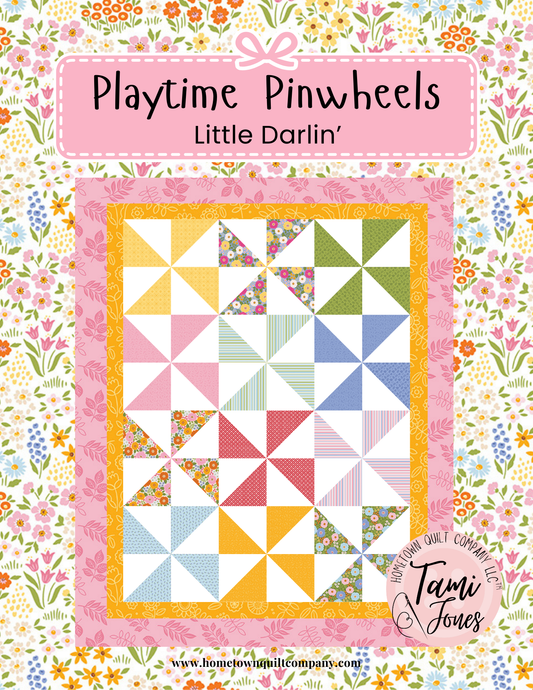 66x86 inch Playtime Pinwheels • Little Darlin’