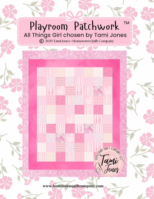 56x64 inch Playroom Patchwork • All Things Girl