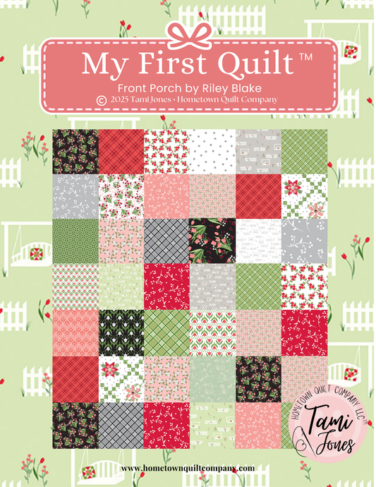 66x86 inch My First Quilt  • Front Porch