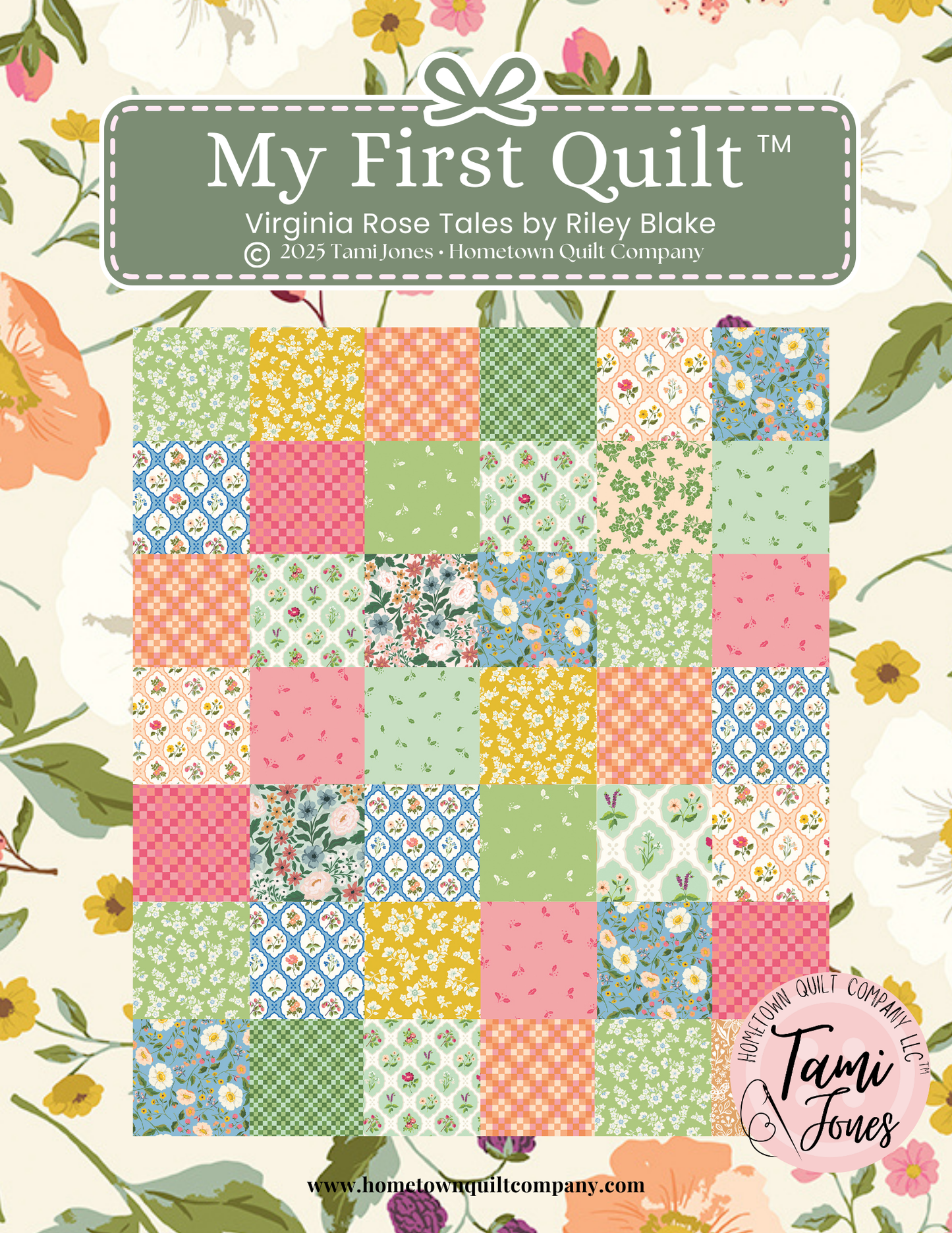 66x86 inch My First Quilt  • Virginia Rose