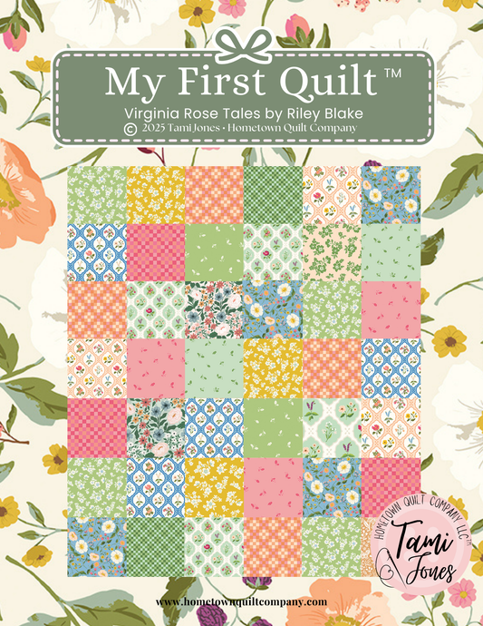 66x86 inch My First Quilt  • Virginia Rose