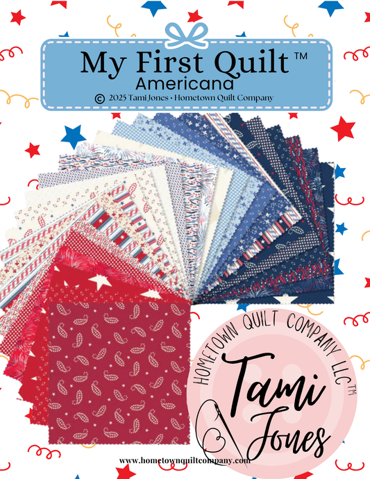 66x86 inch My First Quilt  • Americana