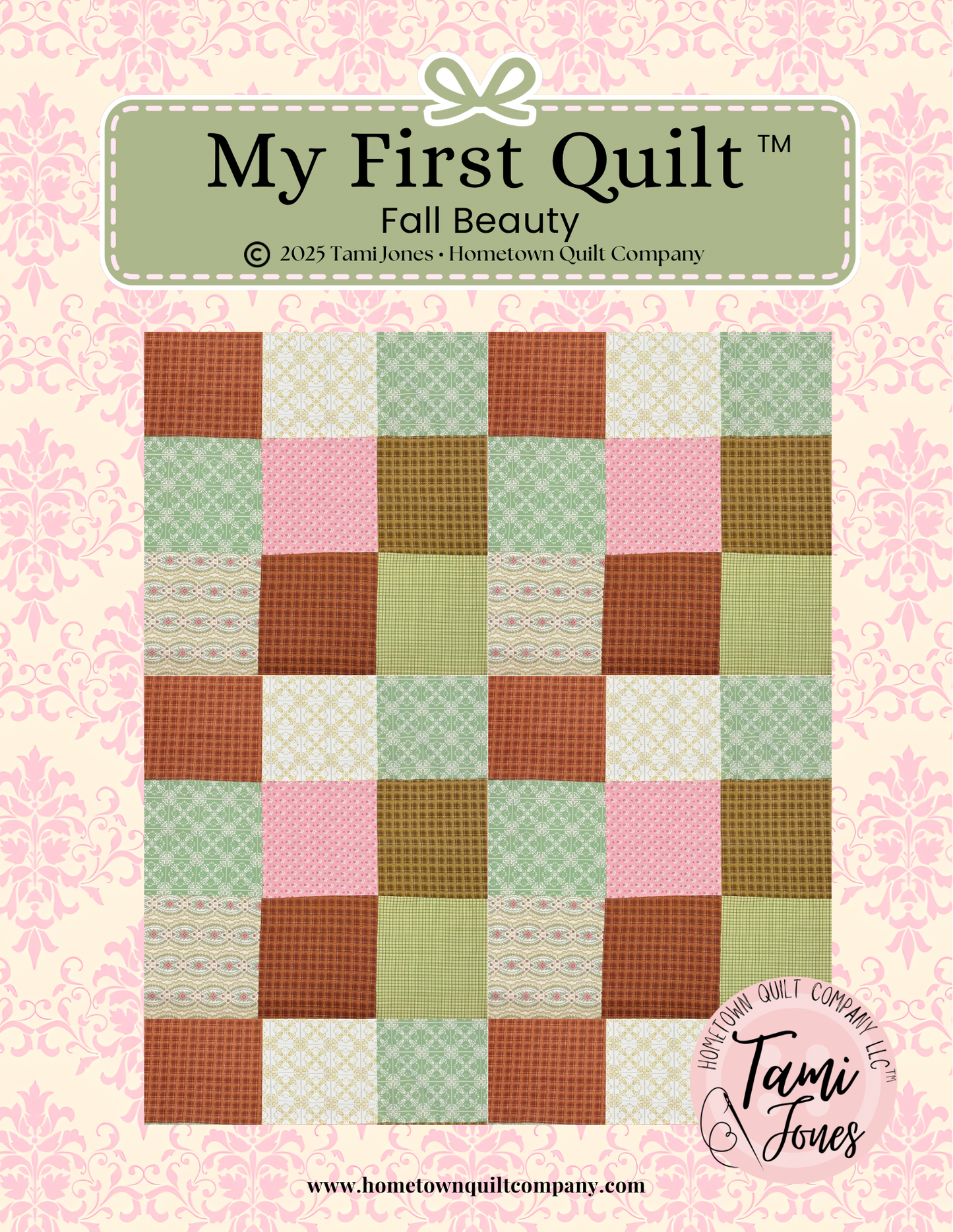 66x86 inch My First Quilt  • Fall Beauty