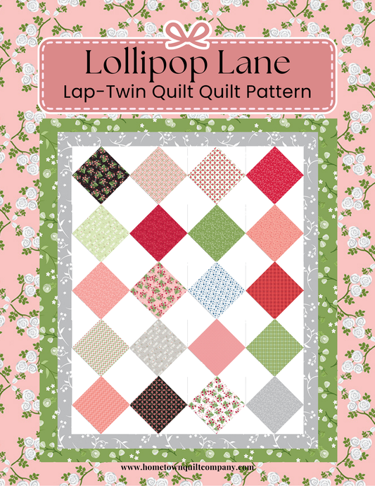 68 x 82 inch Lollipop Lane Quilt Kit • Front Porch