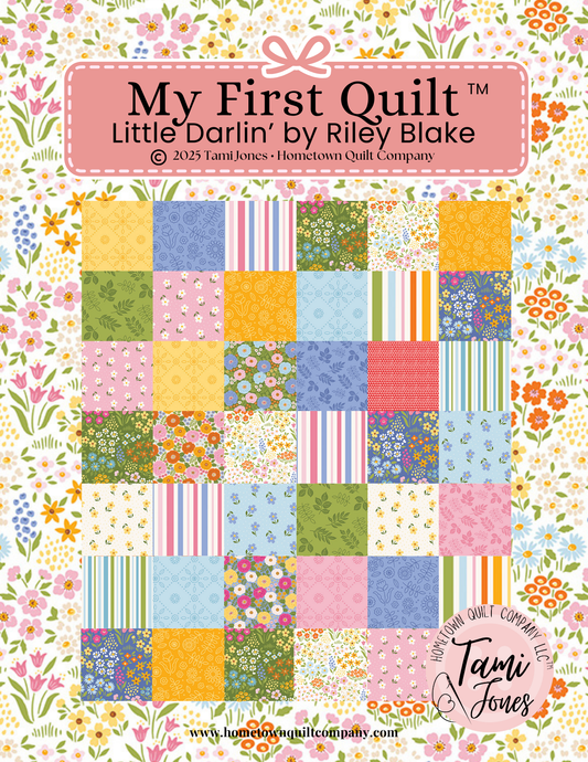 66x86 inch My First Quilt  • Little Darlin’
