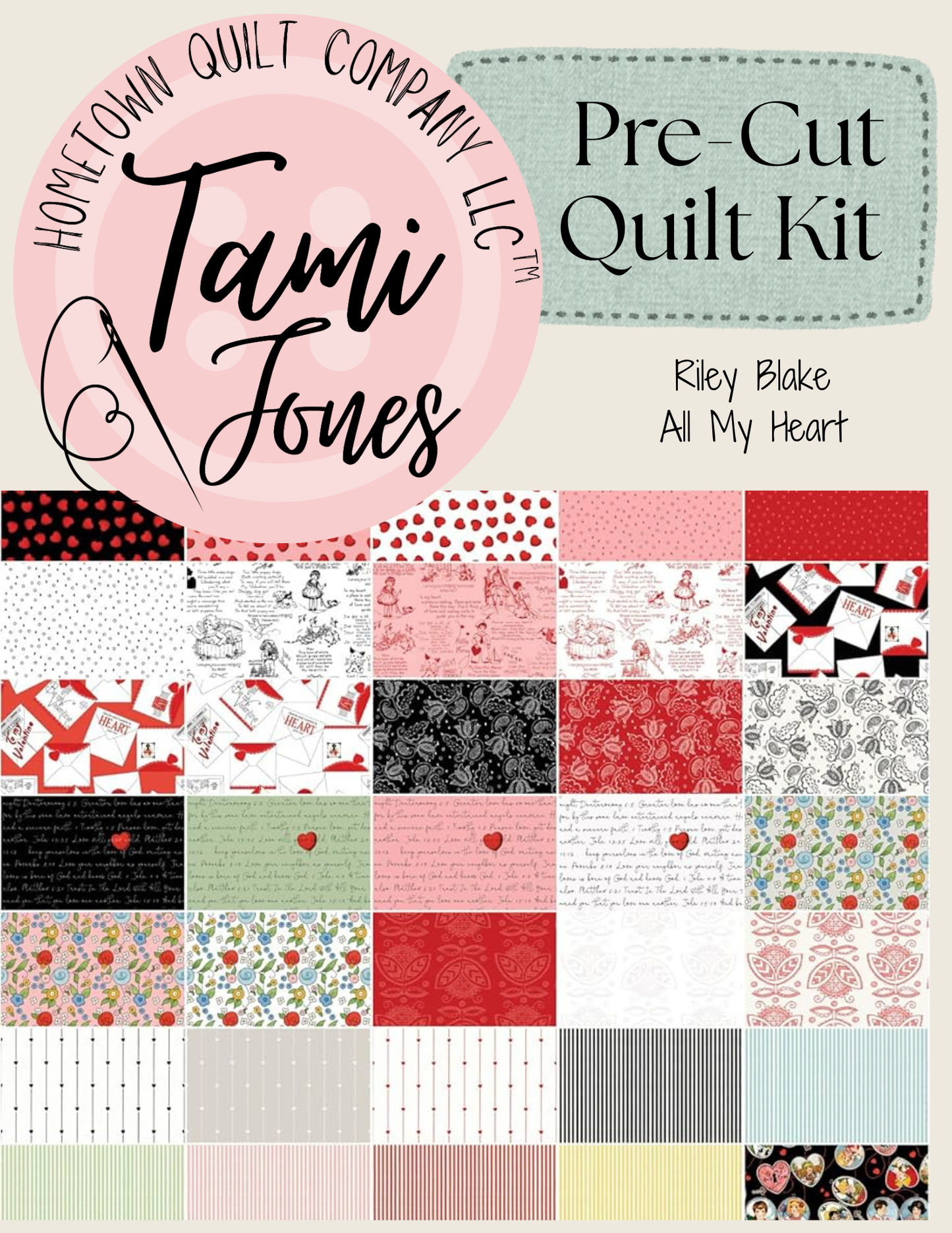 Starburst Quilt Kit • All My Heart