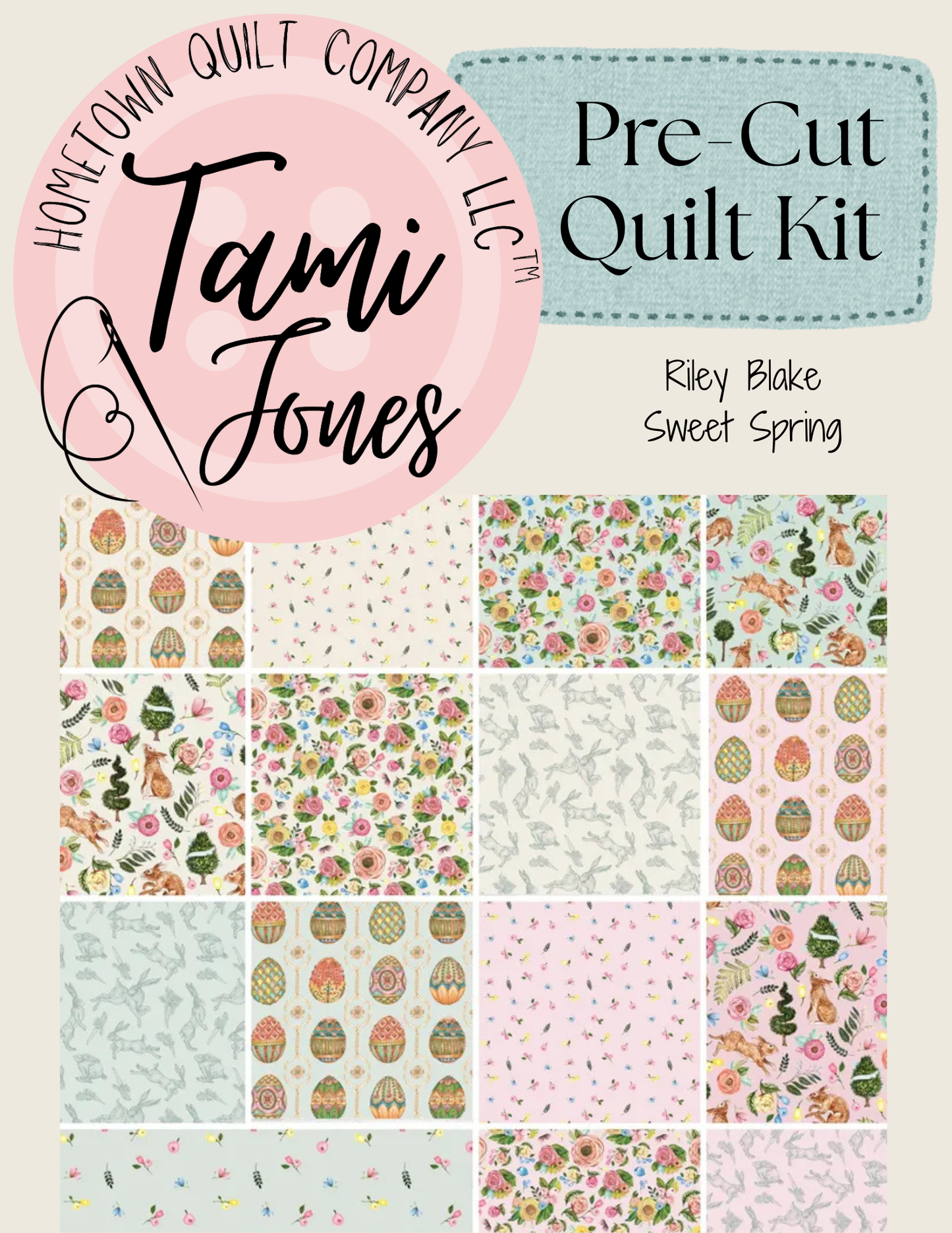 Starburst Quilt Kit • Sweet Spring