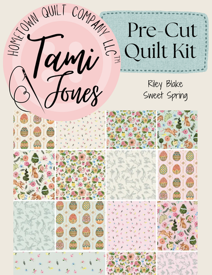 Starburst Quilt Kit • Sweet Spring