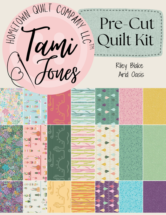 Starburst Quilt Kit • Arid Oasis