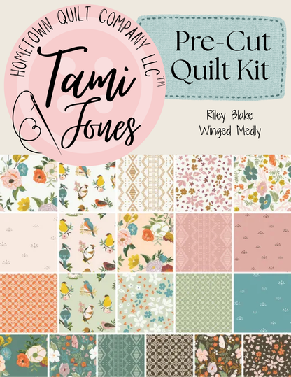 Starburst Quilt Kit • Winged Medly
