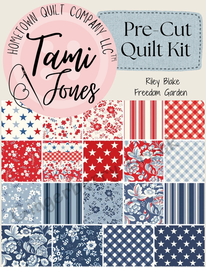 Starburst Quilt Kit • Freedom Garden