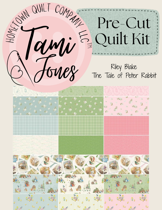 Starburst Quilt Kit • The Tale of Peter Rabbit