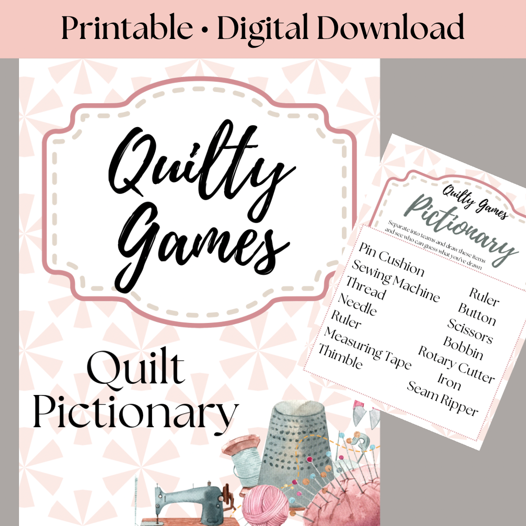 Quilt Games - Pictionary