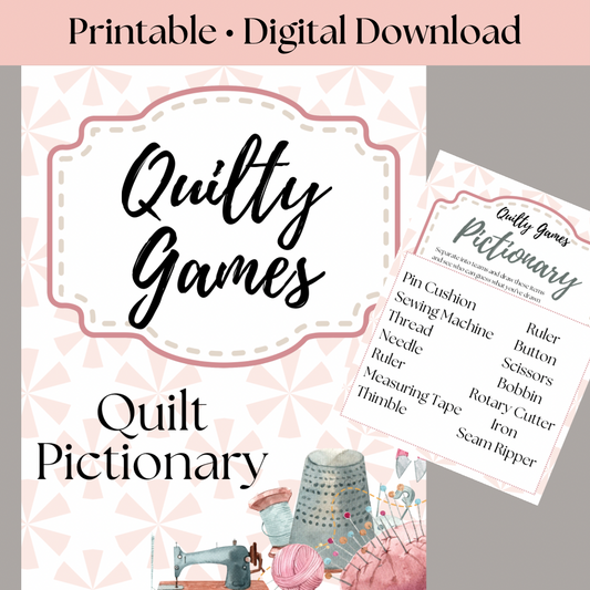 Quilt Games - Pictionary